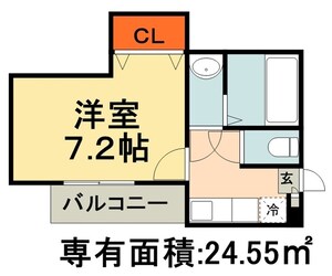 ベルグの物件間取画像